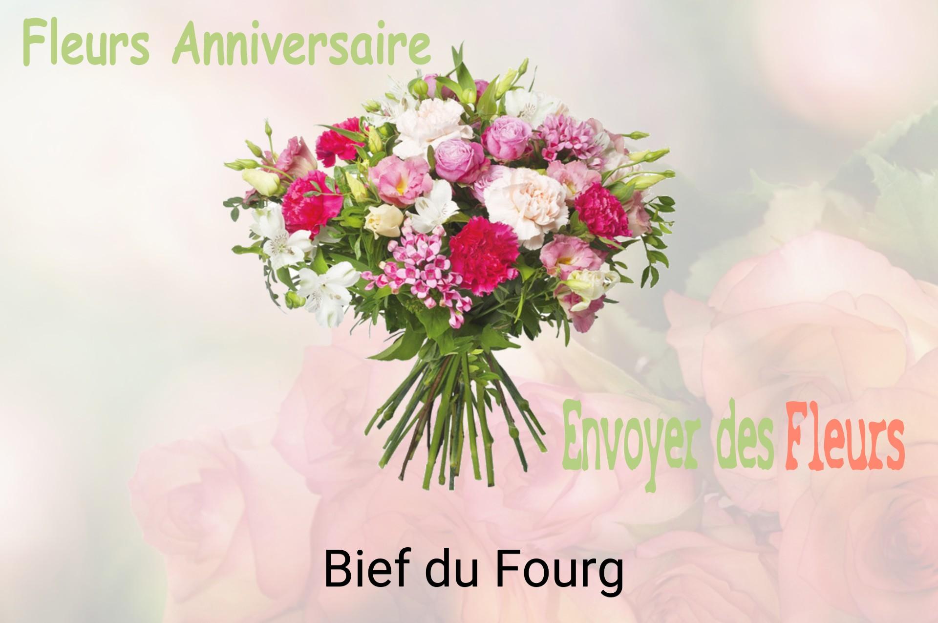 Bouquet de fleurs d’anniversaire livré à Bief-du-Fourg